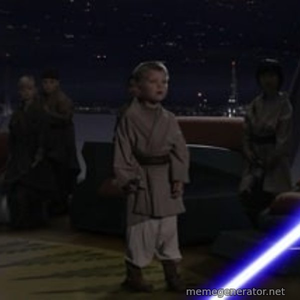 Master Skywalker, There Are Too Many of Them (Younglings) meme template