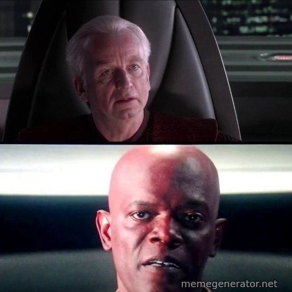 I Am the Senate meme template
